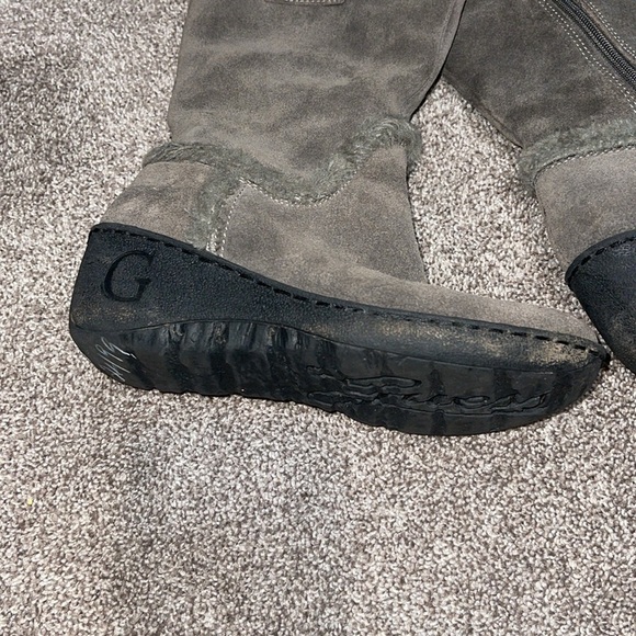 Guess Women's Grey Boots - Picture 2 of 7